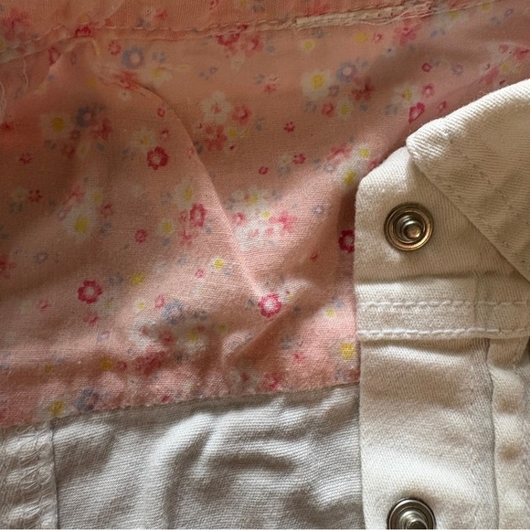 Girls Kids 2-3T Denim Stylish Jacket Heart Snaps - Picture 4 of 11